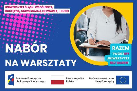 Nabór na warsztaty: Pierwszy kontakt z osobami z specjalnymi potrzebami osobami z niepełnosprawnością
