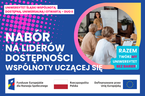 Weż udział w naborze na lidera dostępności wspólnoty uczącej się