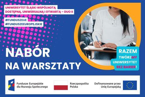 Nabór na warsztatay: W stronę inkluzywności – zwiększenie świadomości kadry zarządzającej UŚ w obszarze szczególnych potrzeb, które odbędą się 13.03.2026.
